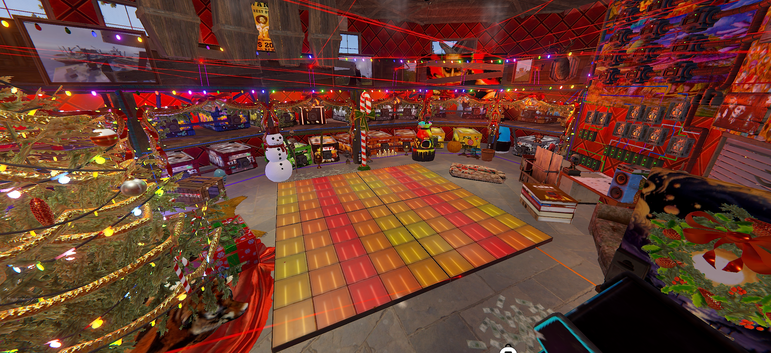 Base interior on Farming Paradise